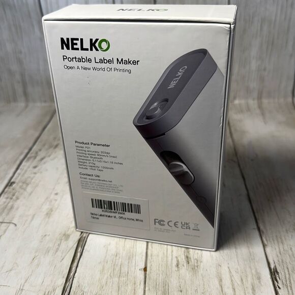 NELKO Label Maker Machine with Tape, P21 Portable Bluetooth Label Printer - Picture 9 of 9
